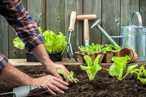 Hard landscaping and patio ideas for Archway homes