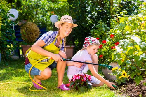 Professional lawn care service improving an Archway lawn